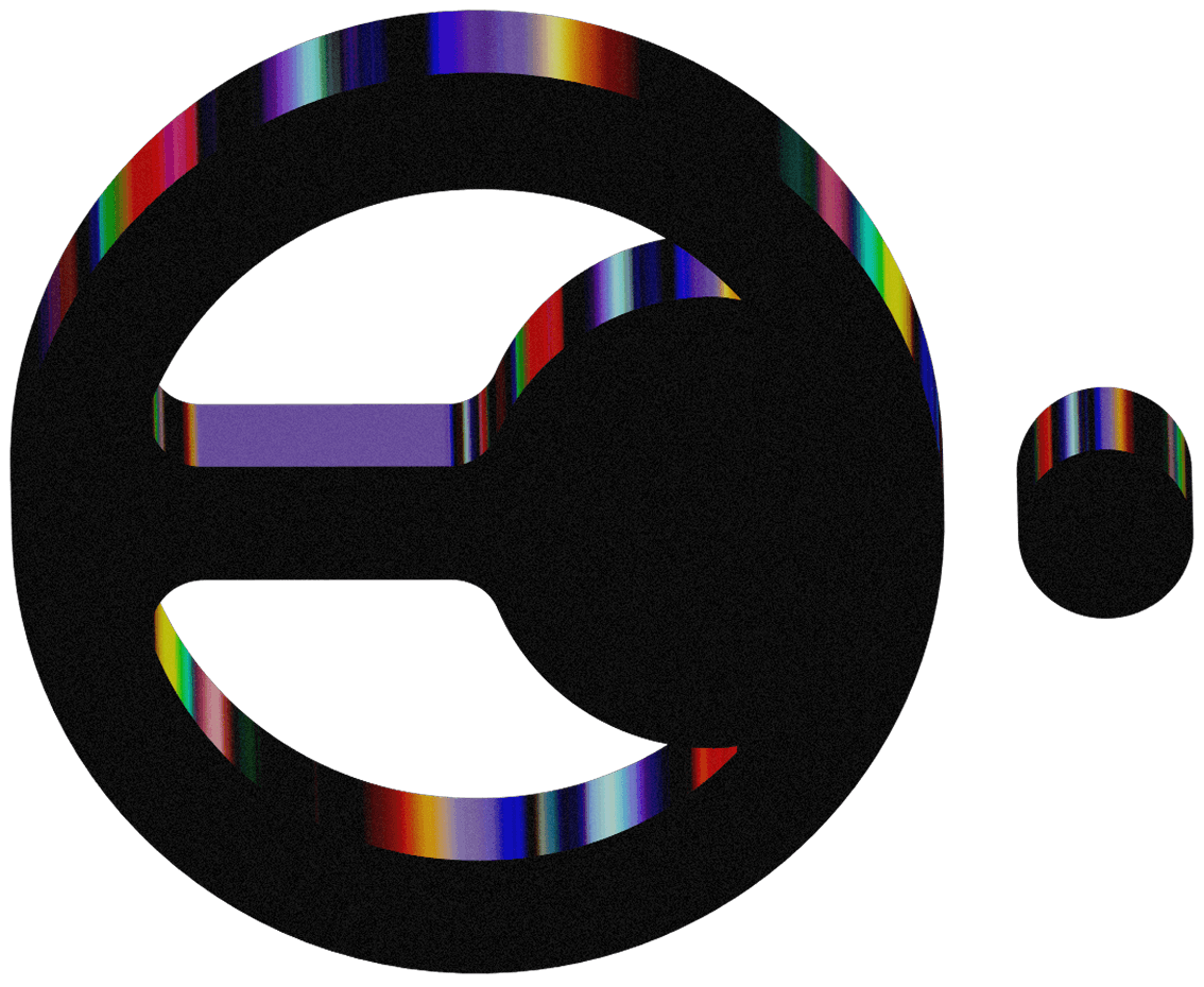 Dotesh icon in 3D